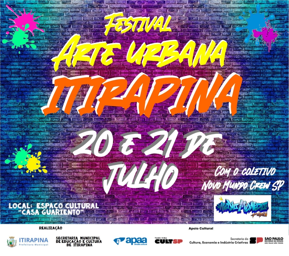 Festival de Arte Urbana de Itirapina